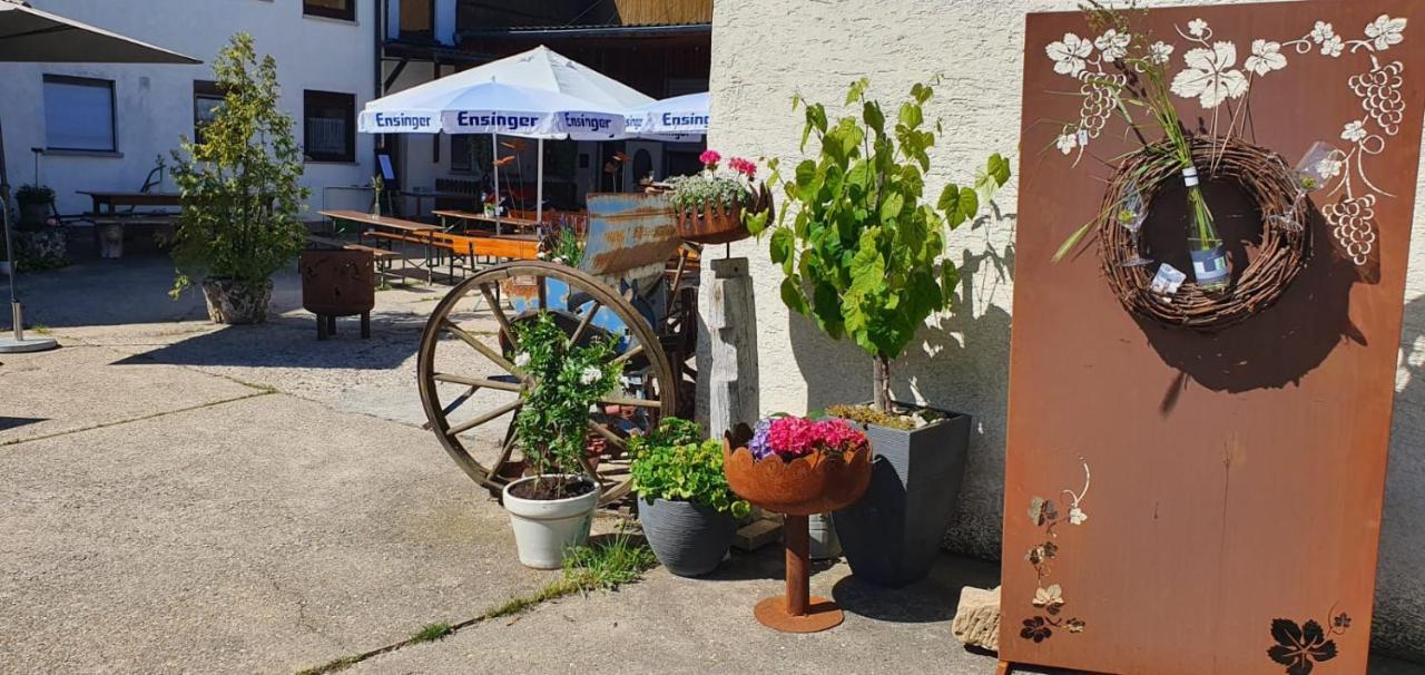 Apartamento Weingut Will Und Wuerz Lemberger Schwaigern Exterior foto